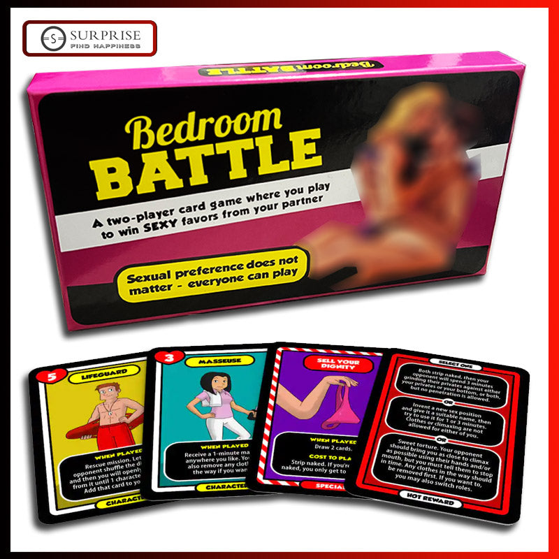 Bedroom Battle Card Game Unisex