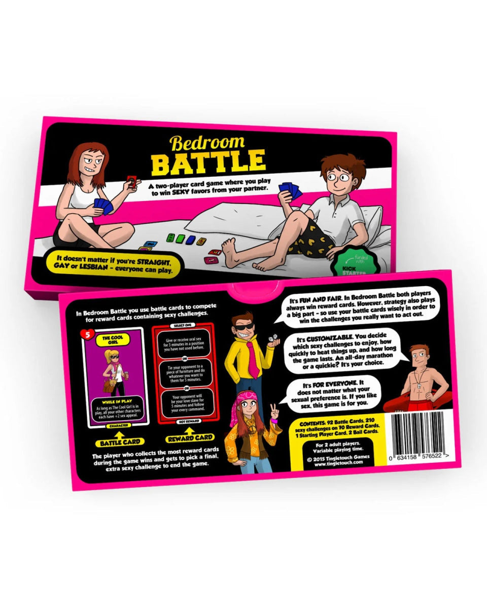 Bedroom Battle Card Game Unisex bondivibes price_band_entry
