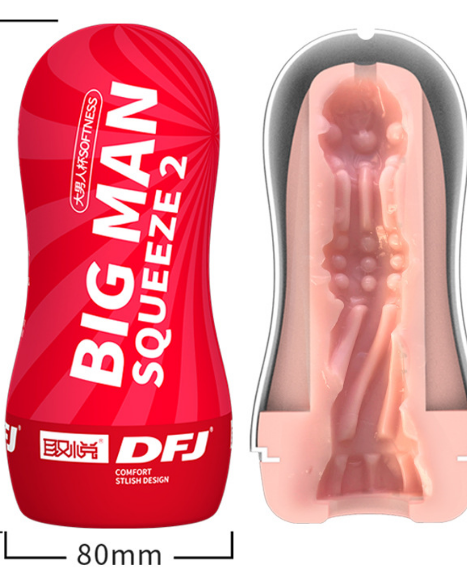 Big Man Masturbation Cup bondivibes connector_quicklock intensity_gentle price_band_entry sensation_ejactulation size_small type_attachment