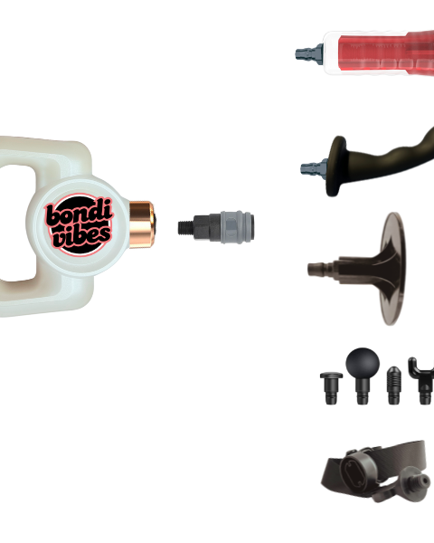 Couples Sex Machine Massage Gun White bondivibes intensity_gentle noise_quiet price_band_entry priority_portable type_machine user_couples_same