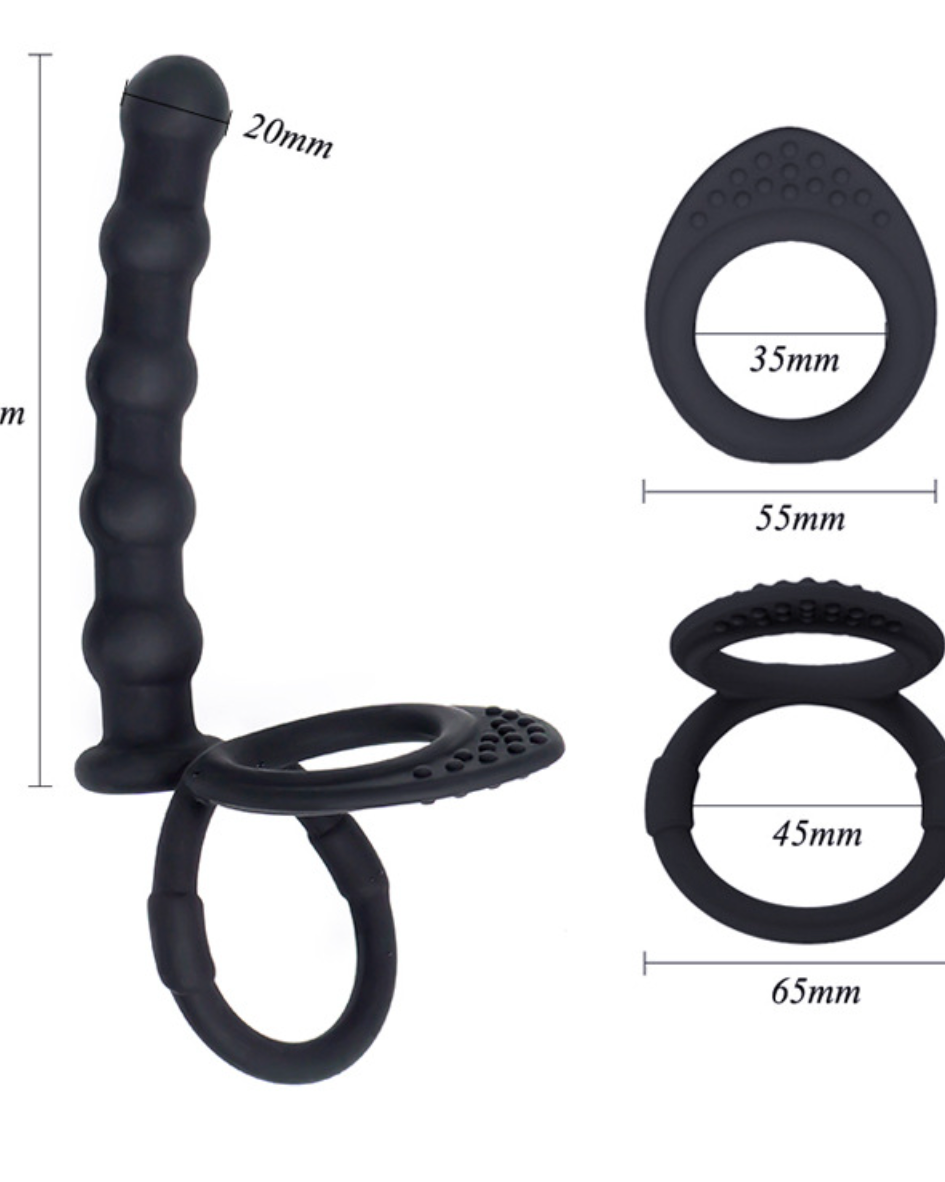 Double Penetration Cock Ring bondivibes connector_adapter intensity_gentle price_band_entry sensation_gspot size_medium type_attachment