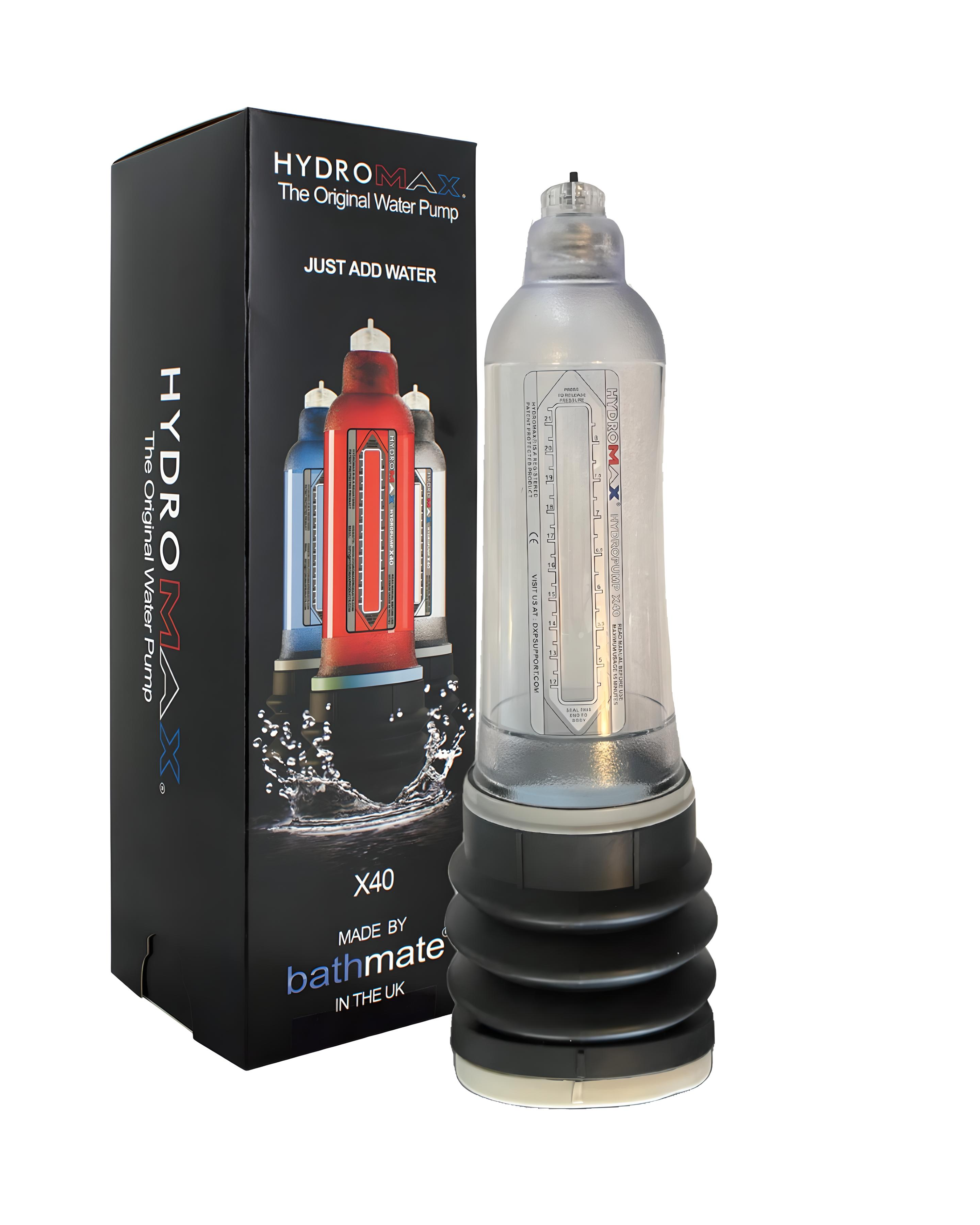 Hydromax X40 Male Penis Pump bondivibes intensity_gentle noise_medium price_band_mid priority_value type_machine user_solo