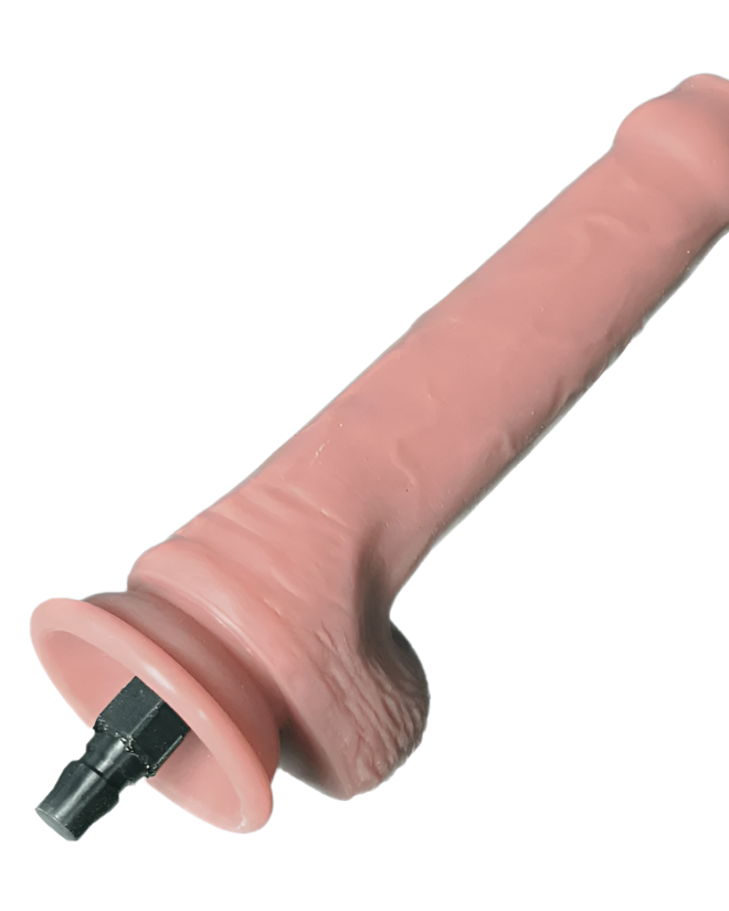 QUICKLOCK 8" Foreskin Dildo bondivibes connector_quicklock intensity_flexible price_band_mid sensation_anal size_medium type_attachment