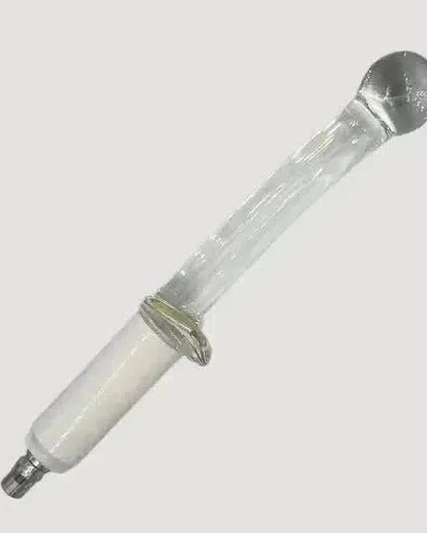 Quicklock Glass Sex Machine Dildo bondivibes connector_quicklock intensity_flexible price_band_mid sensation_anal size_medium type_attachment