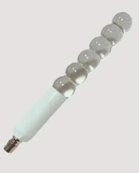 Quicklock Glass Sex Machine Dildo bondivibes connector_quicklock intensity_flexible price_band_mid sensation_anal size_medium type_attachment