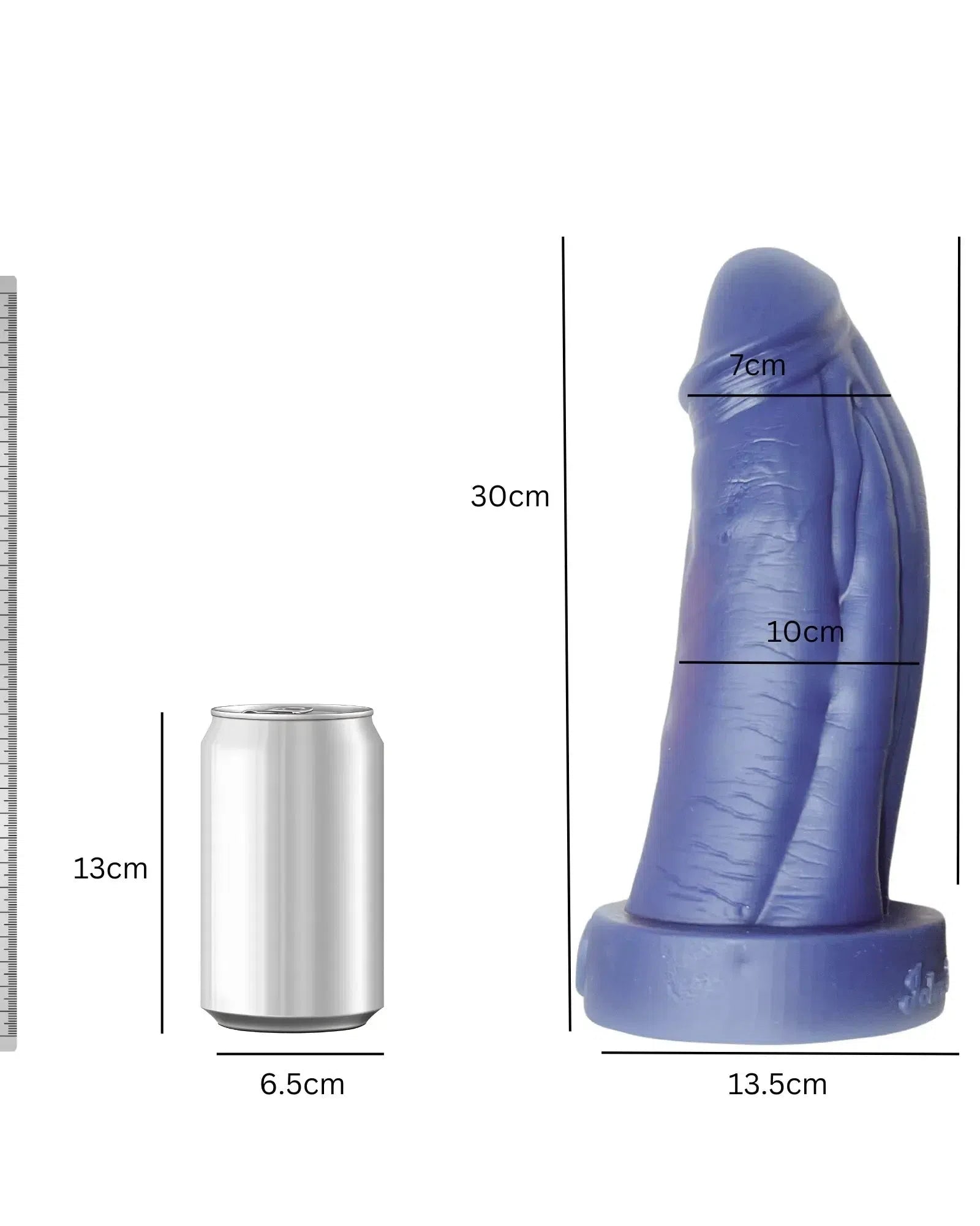 X-Treme 12" Vac-u-lock Big Daddy Dildo bondivibes connector_vaculock intensity_stretched price_band_premium size_xlarge type_attachment