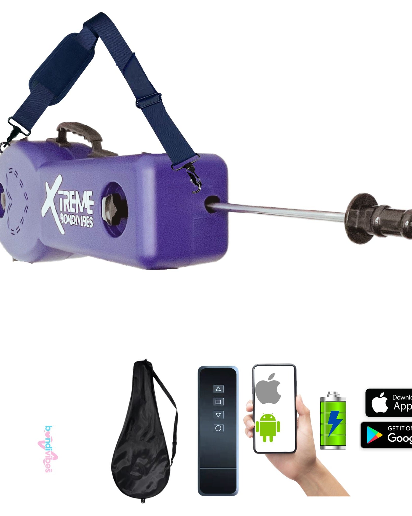 X-Treme Vac-u-lock Cordless Sex Machine bondivibes intensity_powerful noise_medium price_band_premium priority_portable type_machine user_couples_same