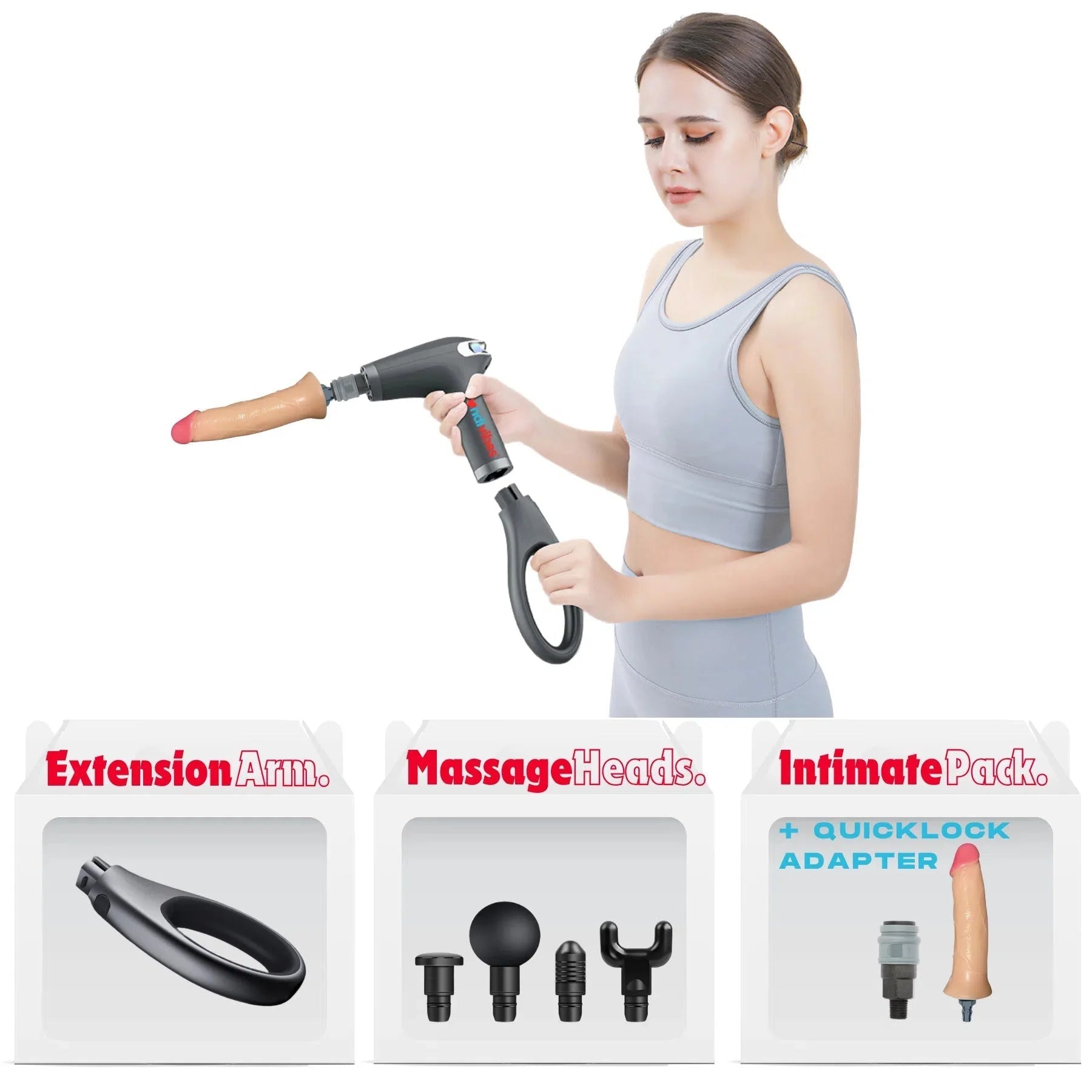 MASSAGE GUN SEX TOY