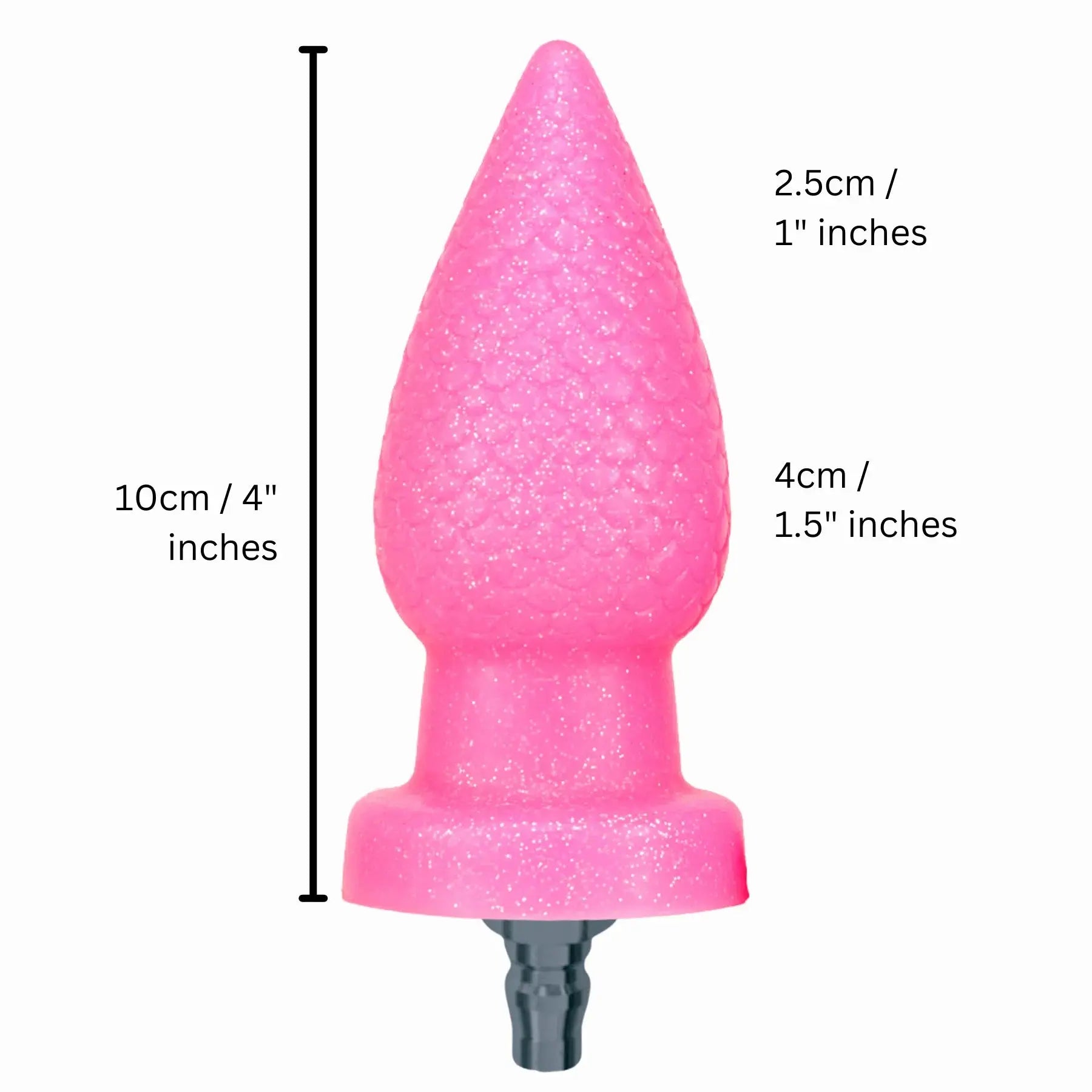 Rapidlock 4" Sex Machine Anal Butt Plugs bondivibes