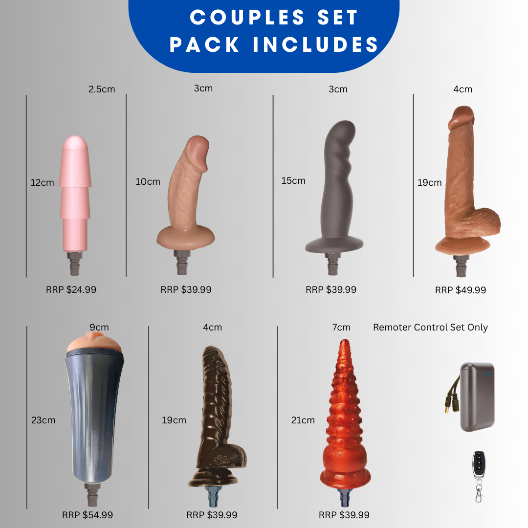Cordless Couples Sex Machine Set V bondivibes intensity_gentle noise_medium price_band_mid priority_value type_machine user_couples