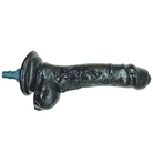 8" Black Foreskin Dildo Attachment