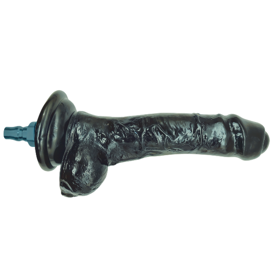 8" Black Foreskin Dildo Attachment