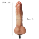 9" Hyper-Realistic Dildo Attachment