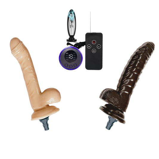 Anal Remote Shock Plug Bundle Set