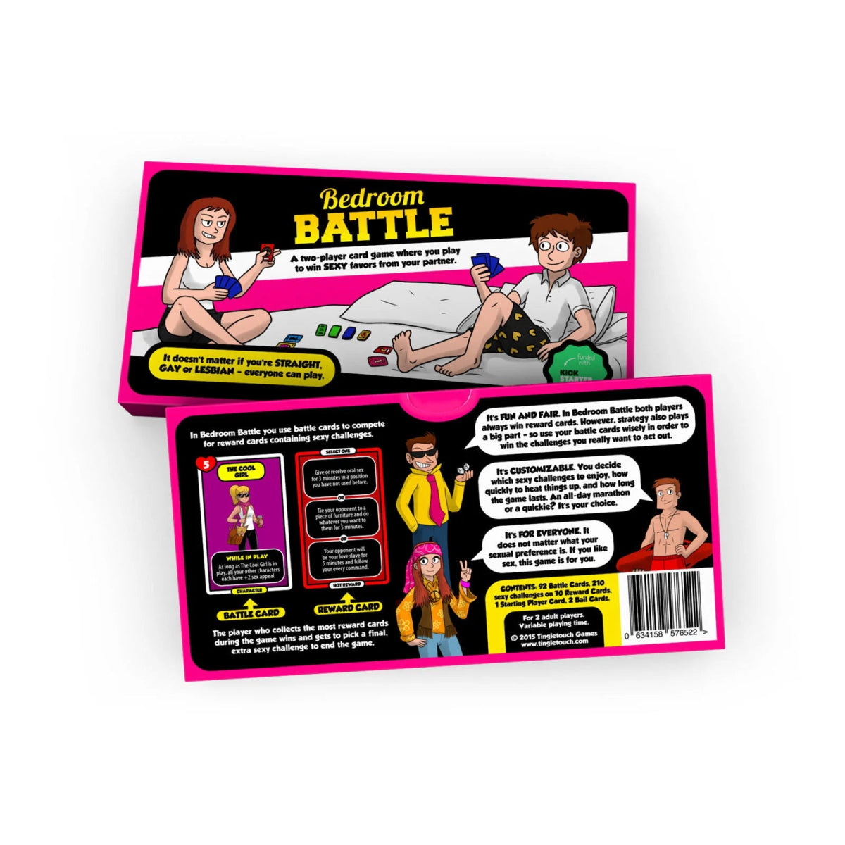 Bedroom Battle Card Game Unisex bondivibes price_band_entry