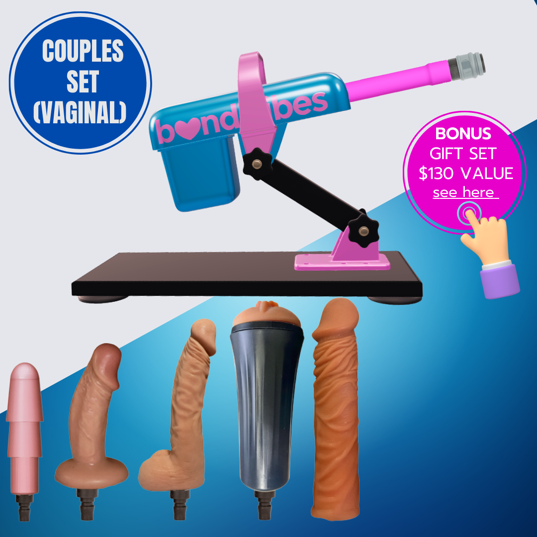 Cordless Couples Sex Machine Set V