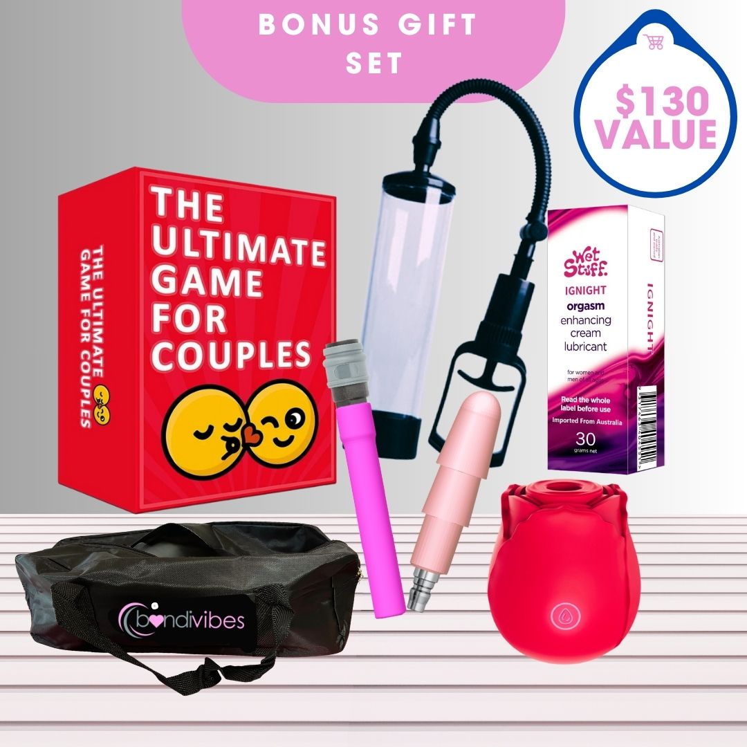 Cordless Couples Sex Machine Set V