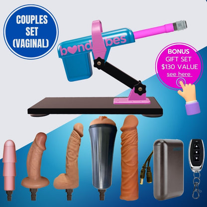 Cordless Couples Sex Machine Set V