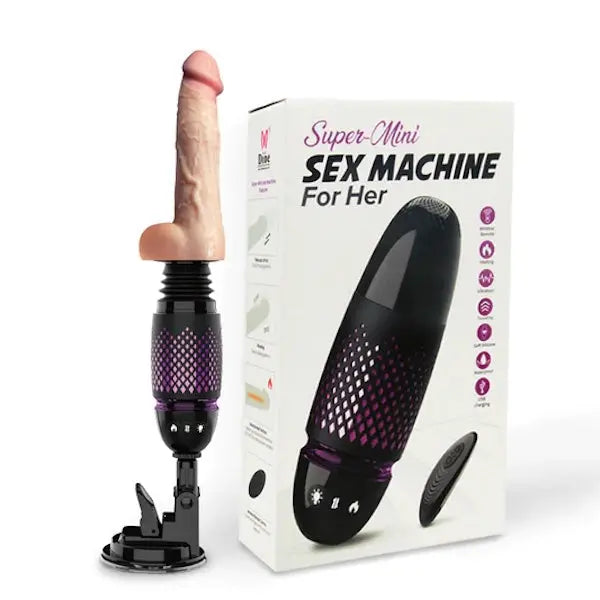 Cordless Portable Sex Machine with Dildo