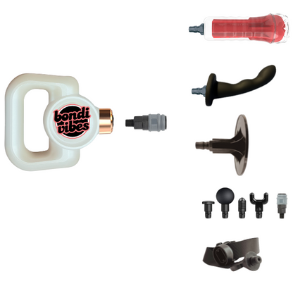 Couples Sex Machine Massage Gun White