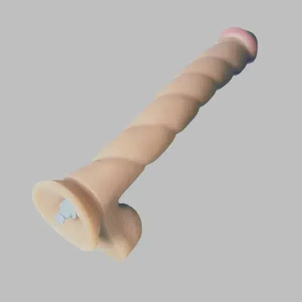 HiSmith 12" inch Kliclok Twisted Anal Dildo