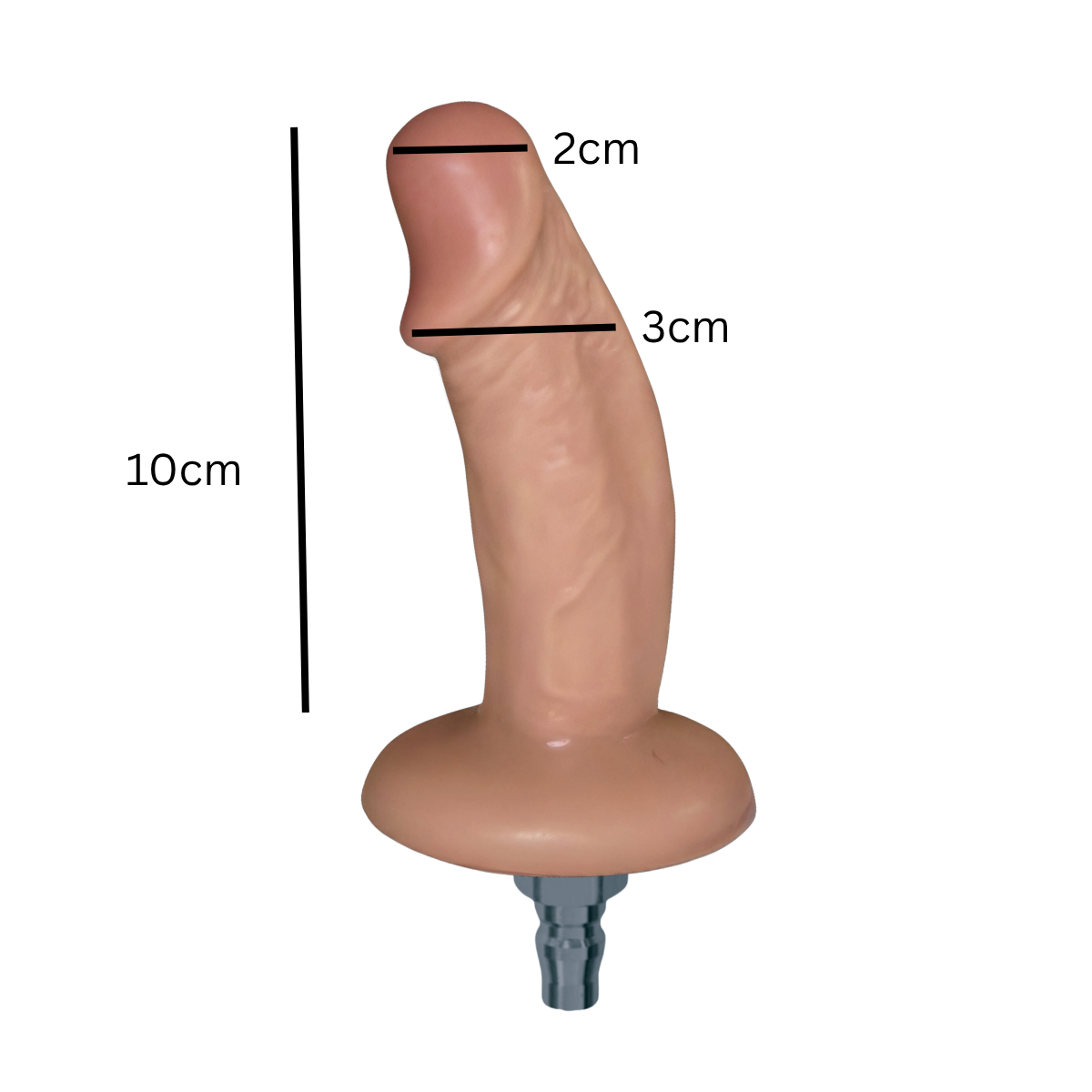 Junior Silicone 4" Anal Dildo