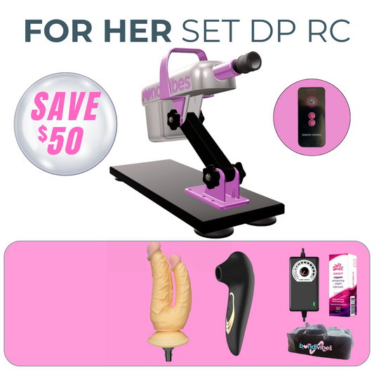 MKii For Her DP Sex Machine Set