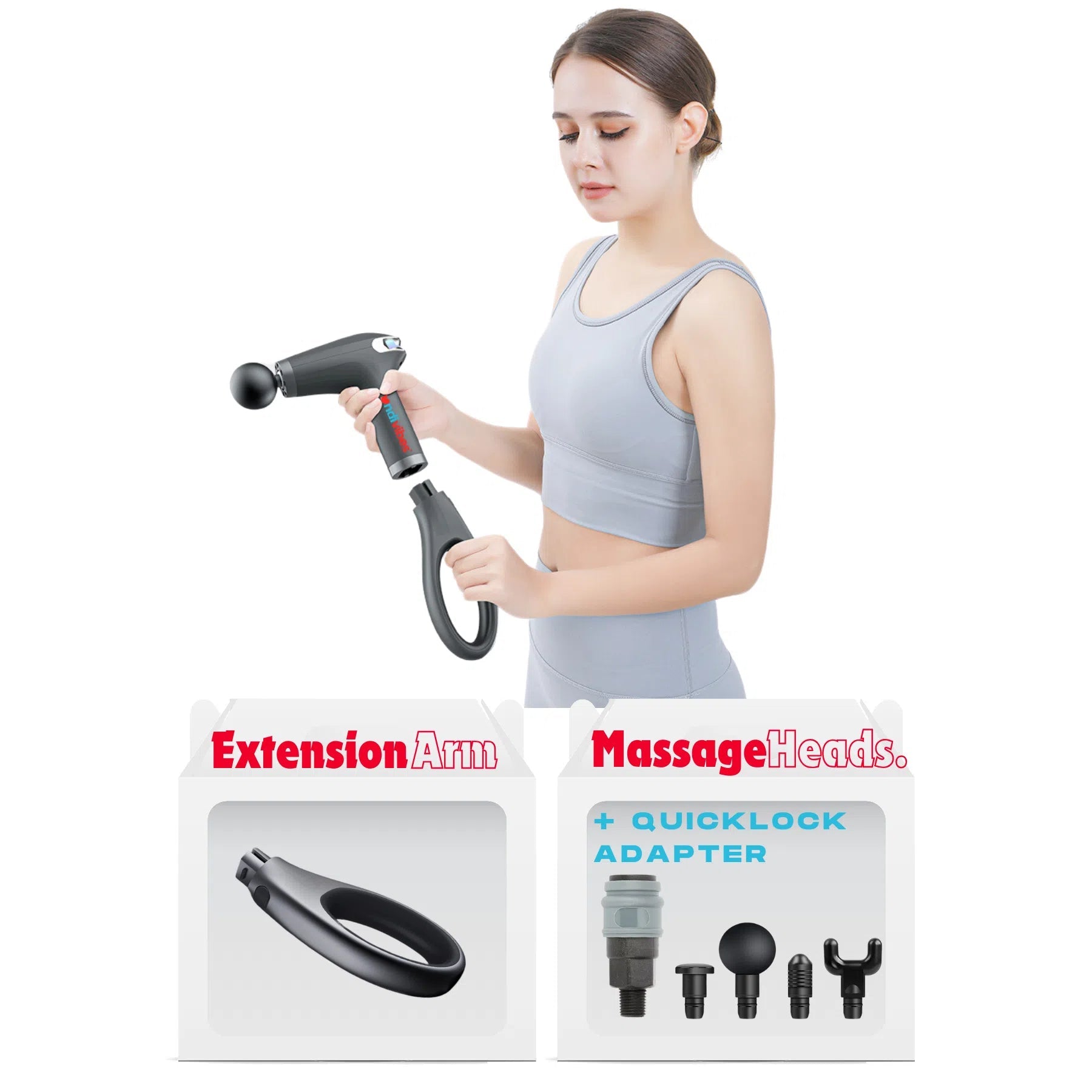 NEW Airlie Extendable Massage Gun