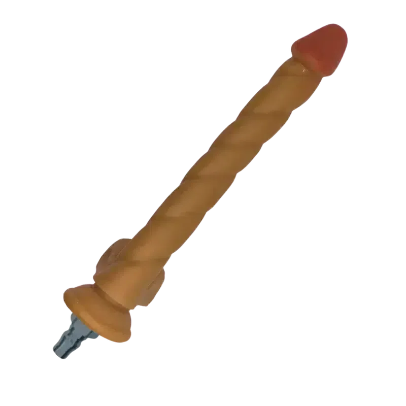 QUICKLOCK 12" Twisted Anal Dildo Attachment