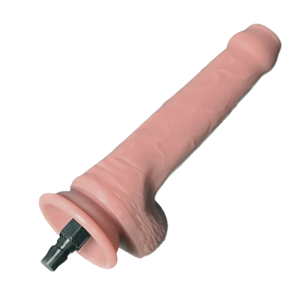 QUICKLOCK 8" Foreskin Dildo