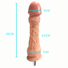 QUICKLOCK Hercules Extra Large Dildo