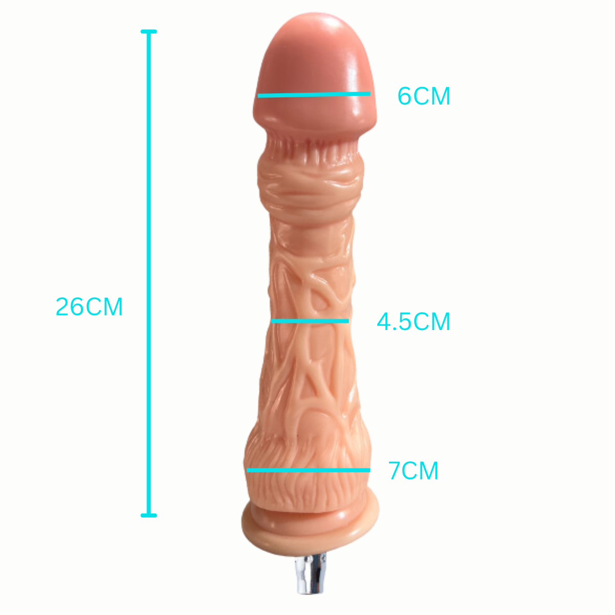 QUICKLOCK Hercules Extra Large Dildo