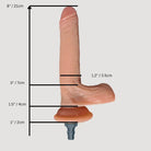 Quicklock 6.5" Dildo Attachment