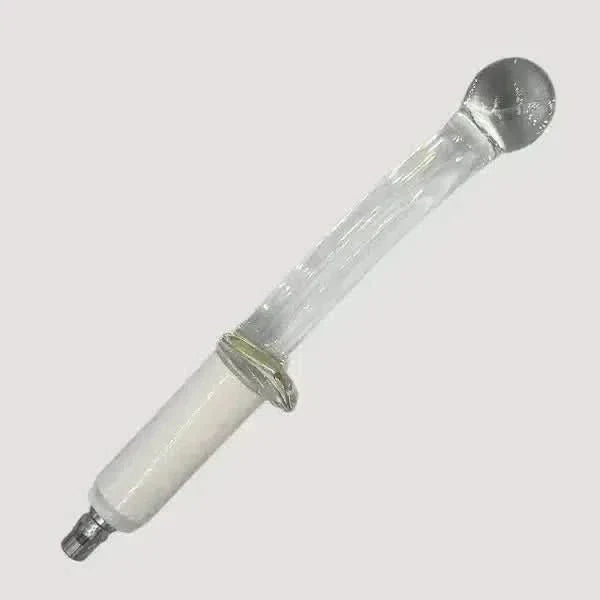 Quicklock Glass Sex Machine Dildo bondivibes connector_quicklock intensity_flexible price_band_mid sensation_anal size_medium type_attachment