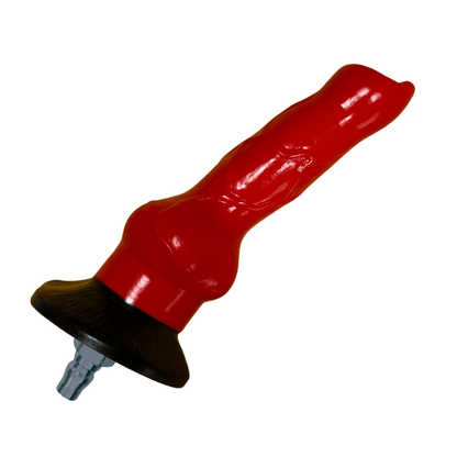 Quicklock Silicone Dog Dildo