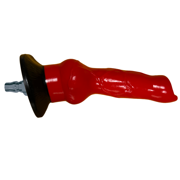 Quicklock Silicone Dog Dildo bondivibes connector_quicklock intensity_gentle price_band_mid sensation_penetrative size_medium type_attachment