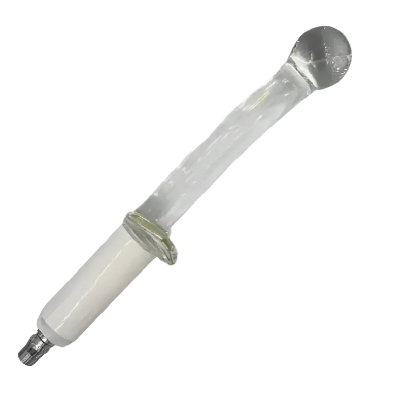 Rapidlock Glass Sex Machine Dildo