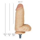 Rapidlock King Kong White Dildo