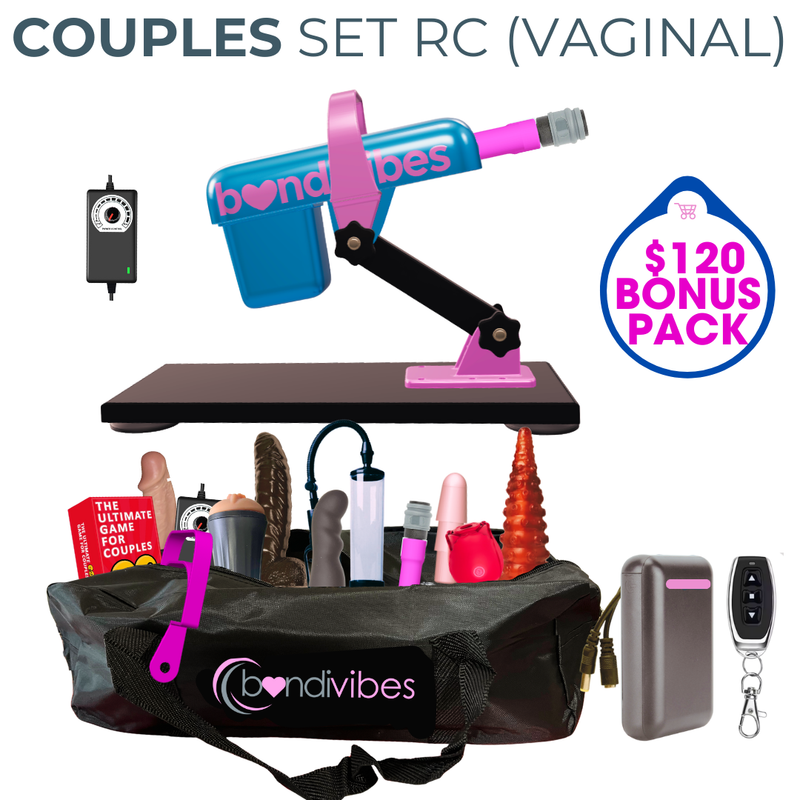 Cordless Couples Sex Machine Set V