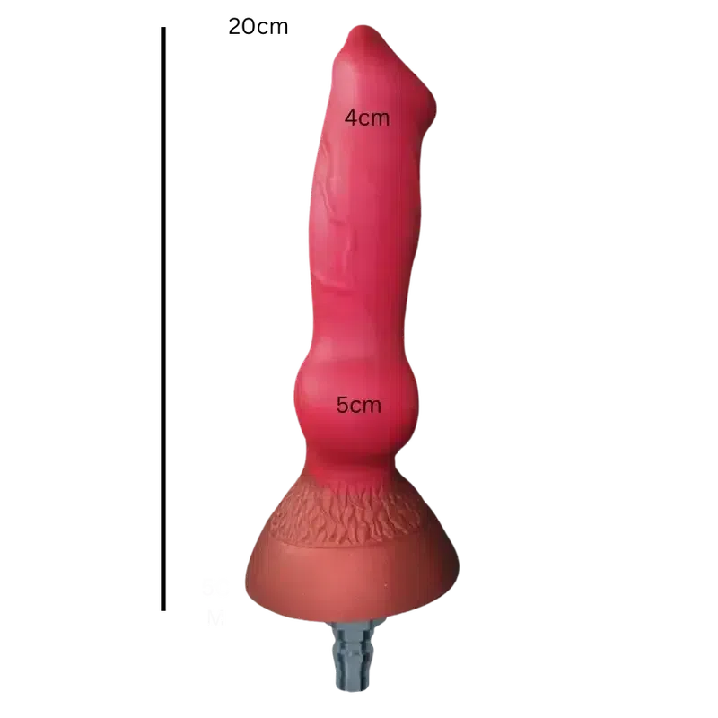 Silicone Sex Machine Wolf Dildo