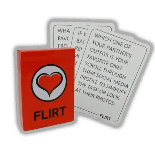 Talk Flirt Dare Card Game