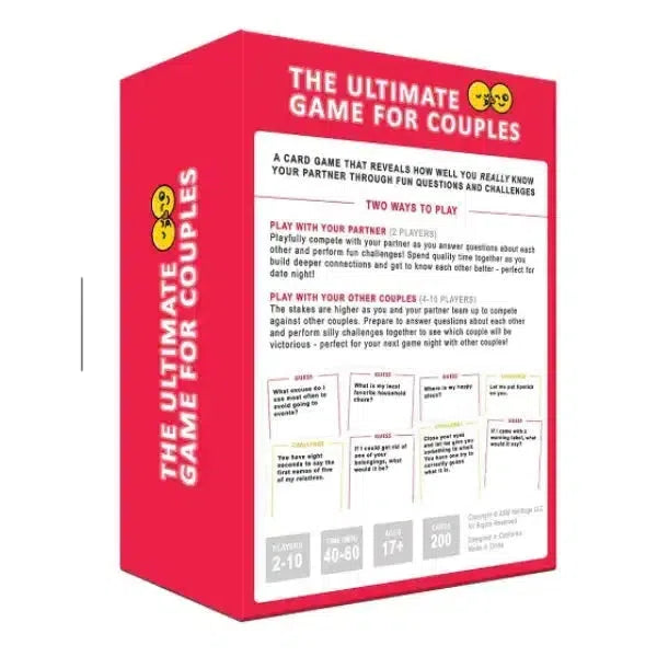 The Ultimate Game For Couples