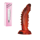 VAC-U-LOCK 9" Spiked Silicone Dragon Dildo