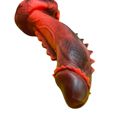 VAC-U-LOCK 9" Spiked Silicone Dragon Dildo