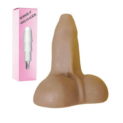 VAC-U-LOCK PEEWEE White 6" Dildo Attachment