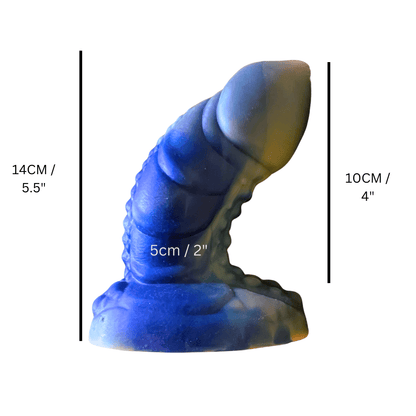 Vac-u-lock 5" Dragon Cosmic Dildo