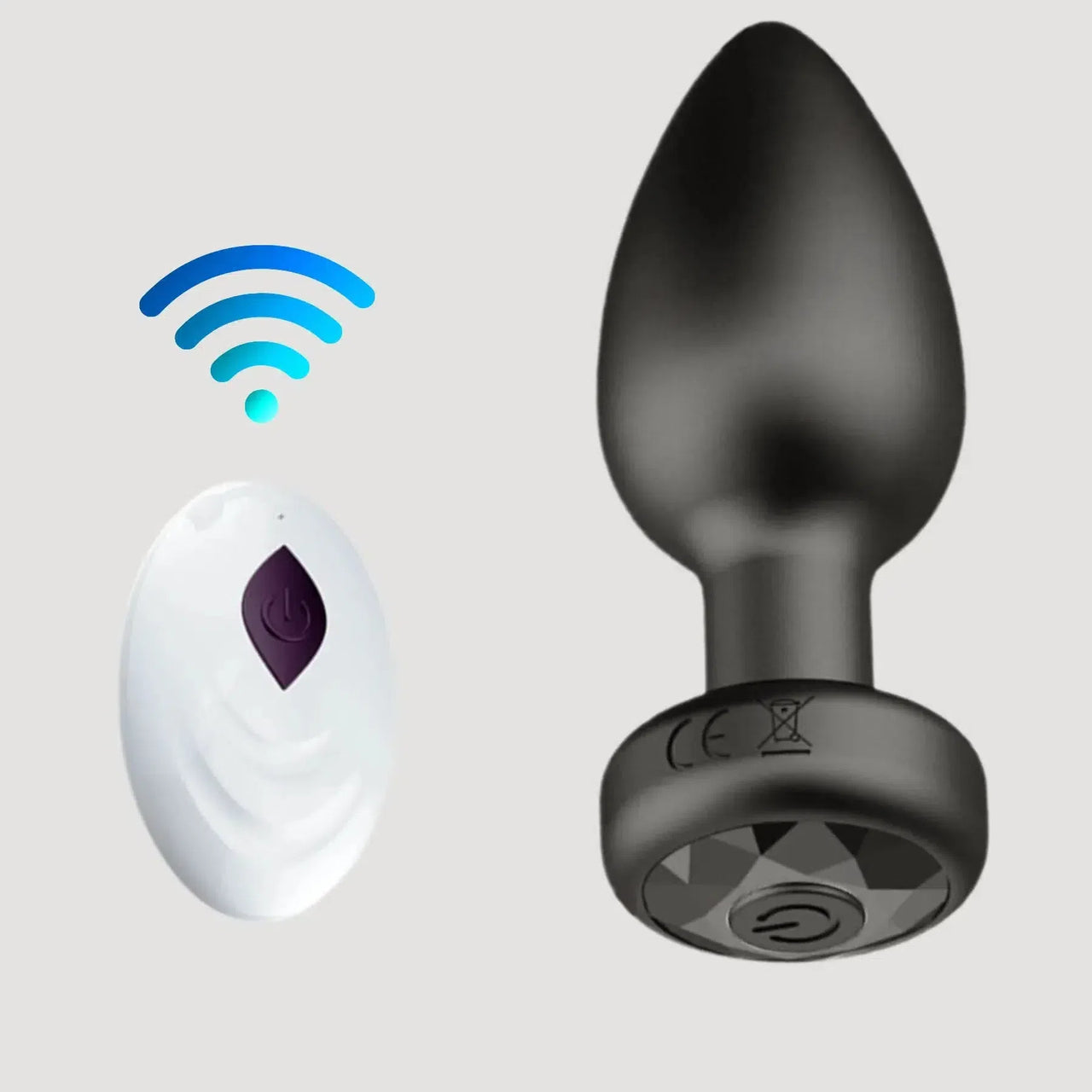 Vibrating Butt Plug with Remote Control