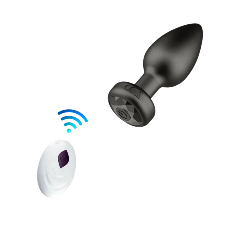 Vibrating Butt Plug with Remote Control