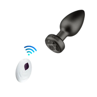 Vibrating Butt Plug with Remote Control