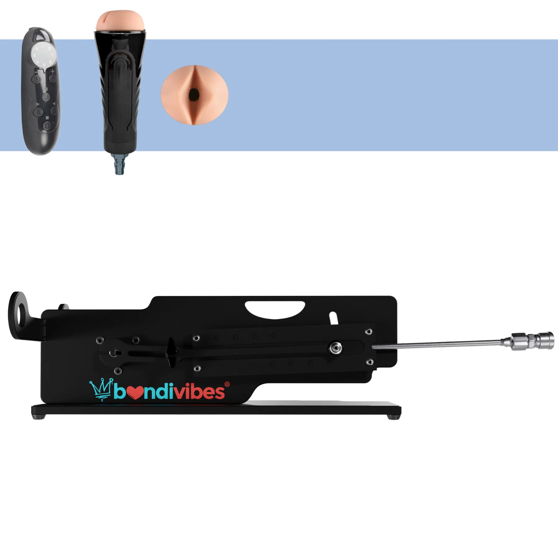 Vora V2 Sex Machine Masturbator black